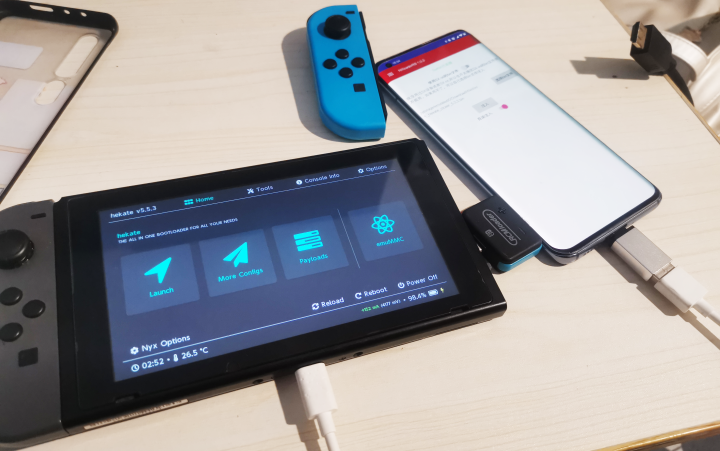 使用安卓手机作为Switch注入器